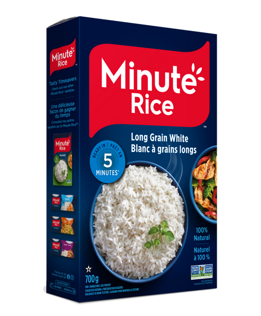 Minute Rice Long Grain White 500g