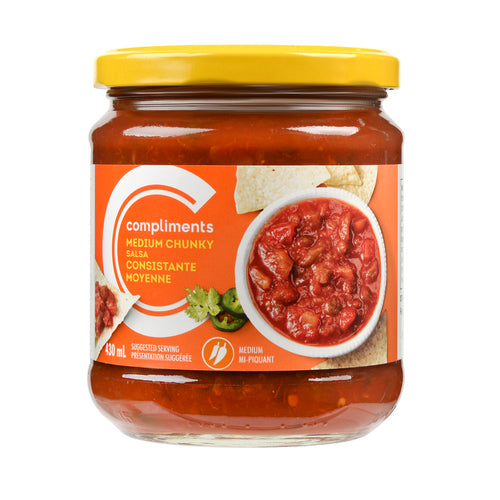 Compliments Chunky Medium Salsa 430ml