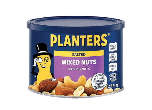 Planters Salted Mixed Nuts (60% Peanuts) 200g