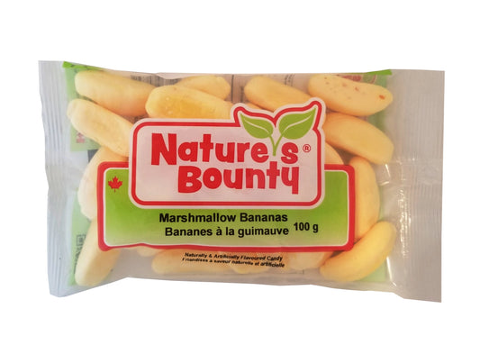 Nature’s Bounty Marshmallow Bananas 100g