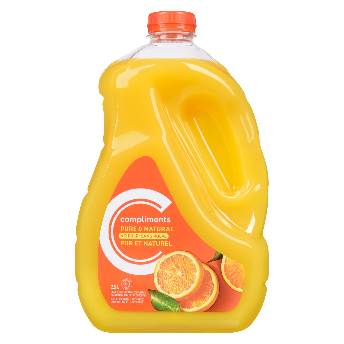 Compliments Orange Juice no Pulp 2.5L