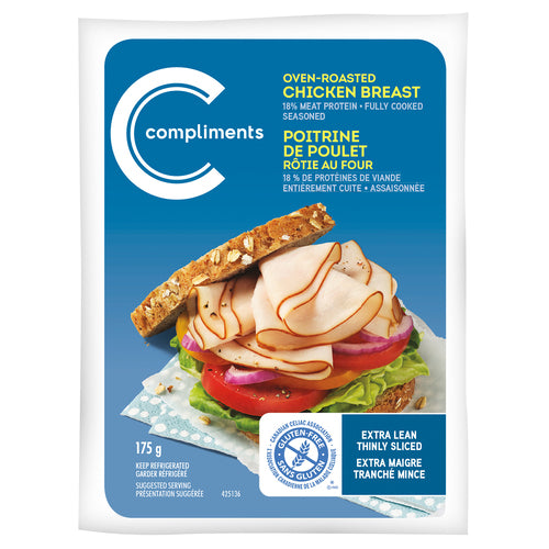Compliments Oven-Roasted Chicken Breast Slices 175g
