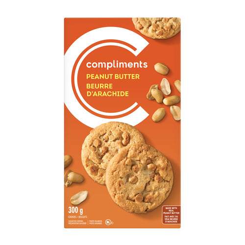 Compliments Peanut Butter Cookies 300g
