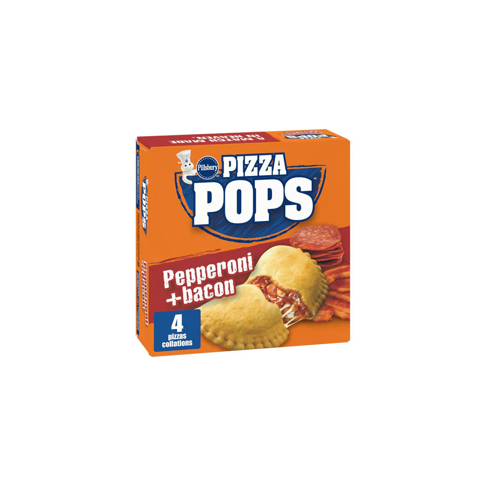 Pillsbury Pizza Pops Pepperoni+Bacon 4pk 380g