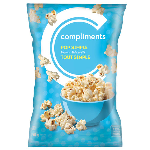 Compliments Pop Simple Popcorn 190g