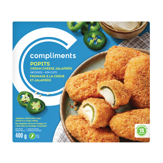 Compliments Cream Cheese Jalapeño Popits