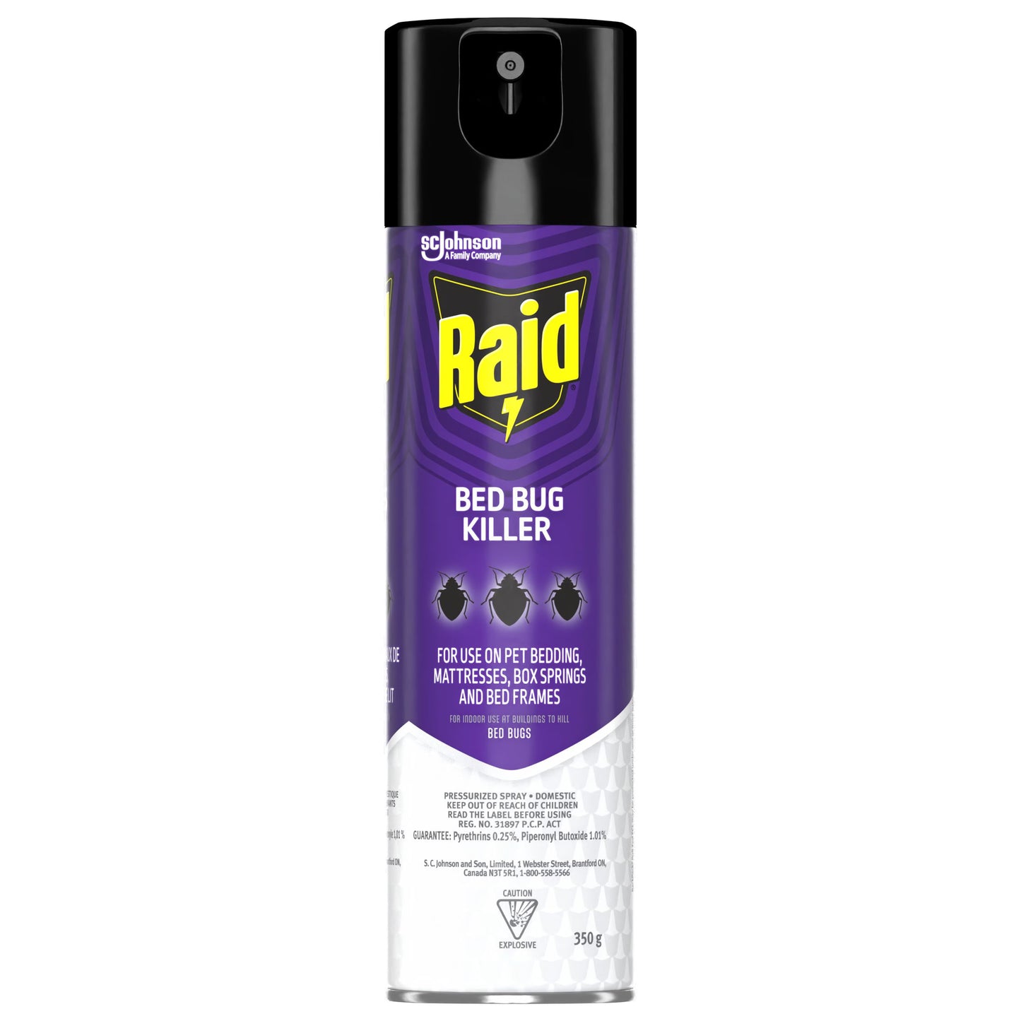 Raid Bed Bug Killer 350g