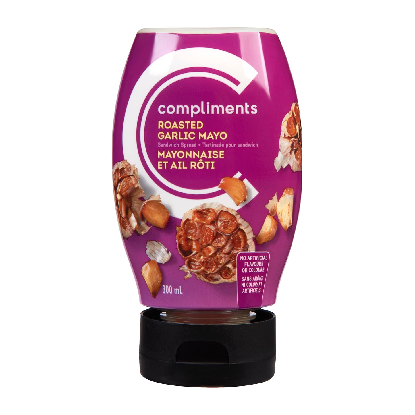Compliments roasted garlic mayo 300ml
