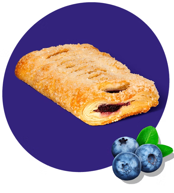 Oli Strudel Blueberry 120g