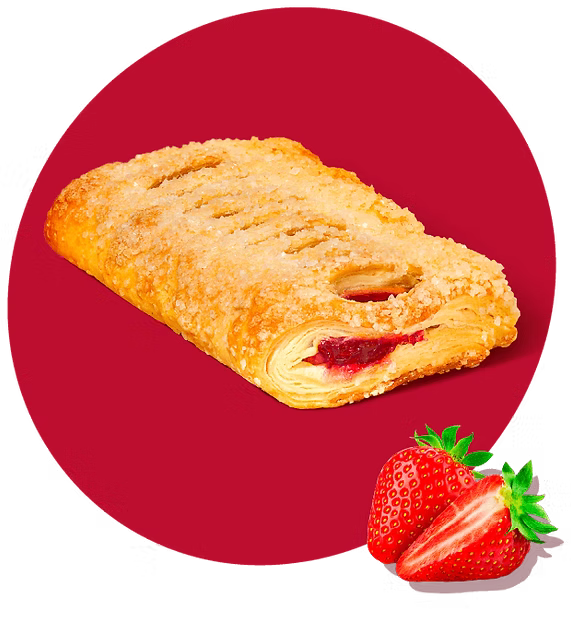 Oli Strudel Strawberry 120g