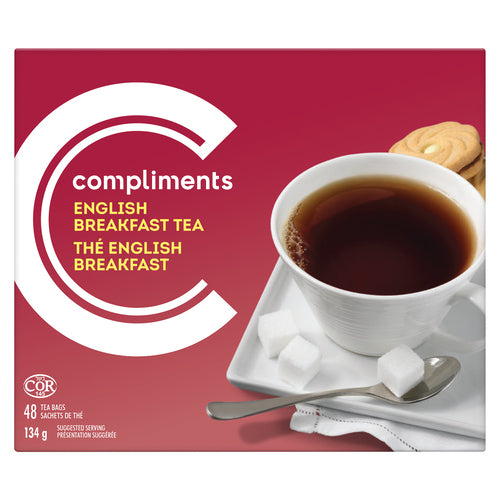 Compliments English Breakfast 48 bags 134g