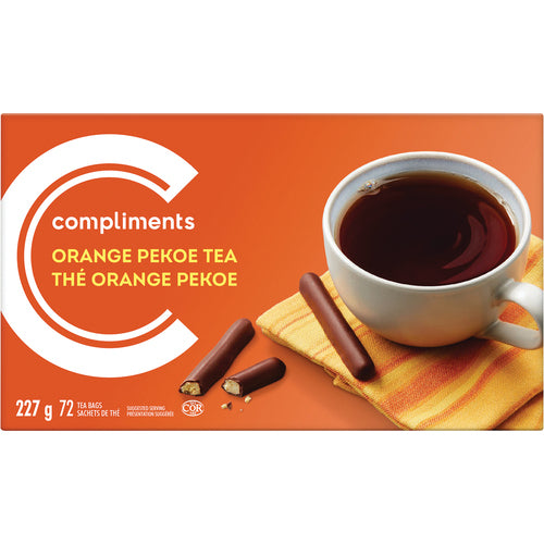 Compliments Orange Pekoe Tea 72 bags 227g