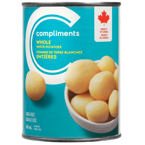Compliments Whole White Potatoes 540ml